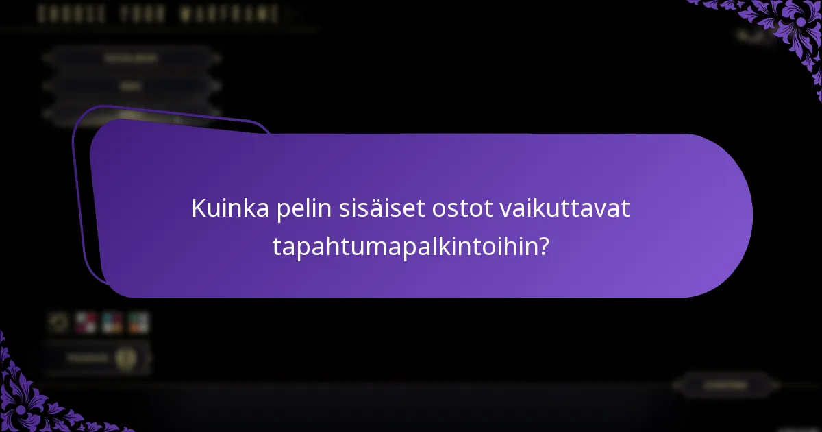 Mikä on pelin sisäisten tapahtumapalkintojen vaikutus pelattavuuteen?